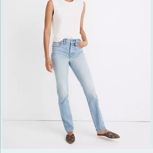 Madewell perfect vintage full-length jean in colebrooke wash